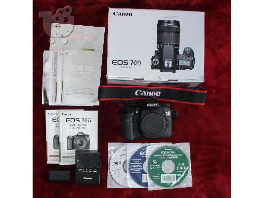 PoulaTo: Canon EOS 70D 20.2 MP Digital SLR